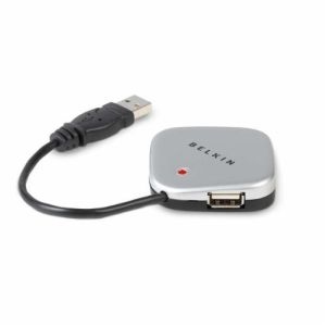 Belkin 4 Port Ultra Mini Hub USB 2.0 - Click Image to Close